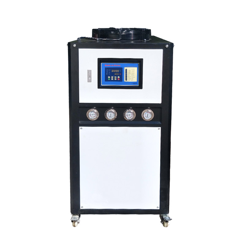 3PH-200V-50HZ 10HP Air-cooled Shell နှင့် Tube Chiller